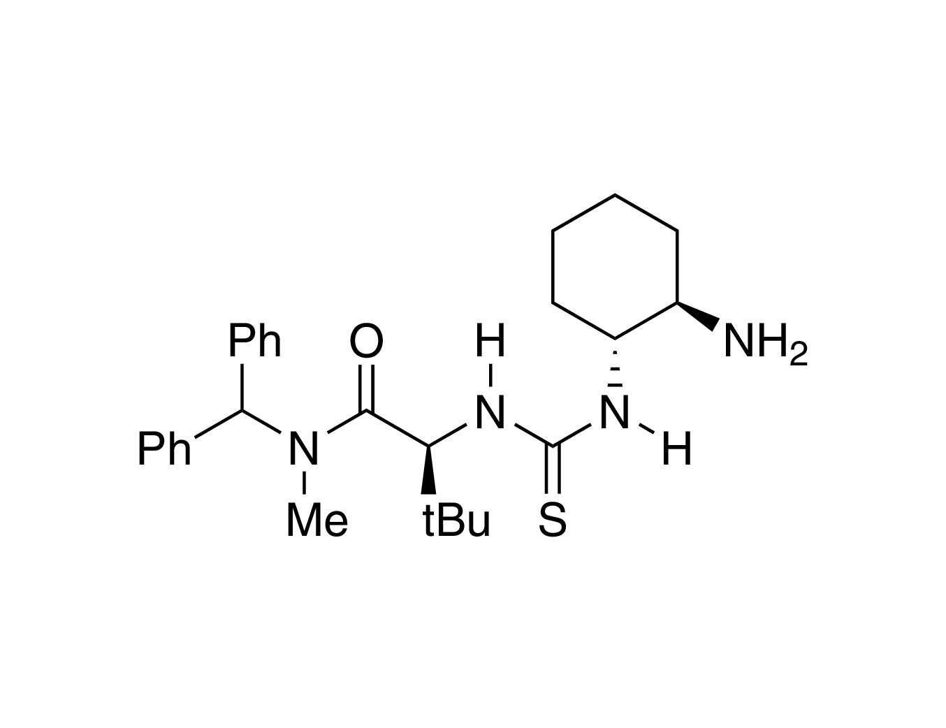 (2S)-2-[[[[(1R,2R)-2-Aminocyclohexyl]amino]thioxomethyl]amino]-N-(diphenylmethyl)-N,3,3-trimethylbutanamide, 98%, (99% ee)