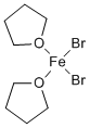 Iron(II) bromide, Bis(tetrahydrofuran), min. 98%