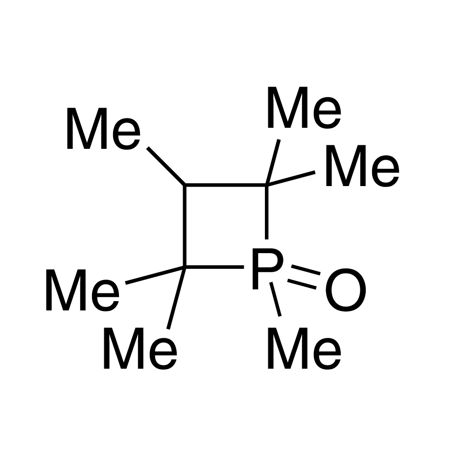 1,2,2,3,4,4 Hexamethylphosphetane 1-oxide