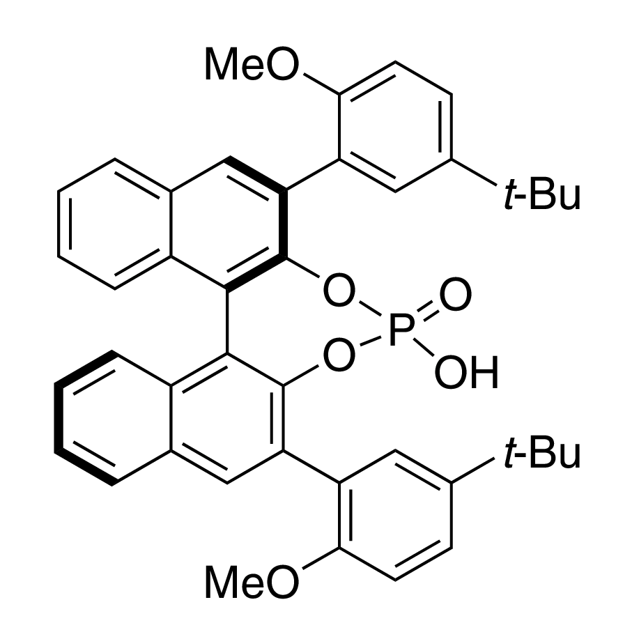 (11bR)-2,6-Bis[2-methoxyphenyl-5-(tert-butyl)]-4-hydroxy-4-oxide-dinaphtho[2,1-d:1',2'-f][1,3,2]dioxaphosphepin, 98%, (99% ee)