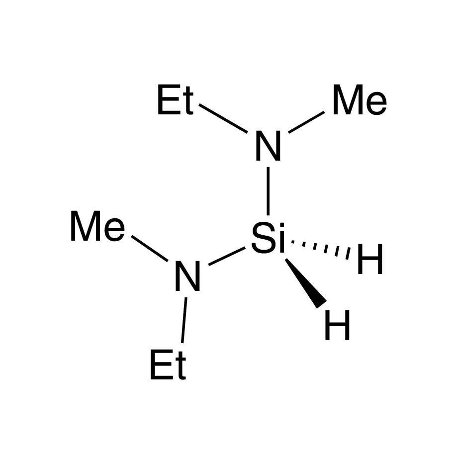 Bis(ethylmethylamino)silane, 99%, BEMAS (99.999%-Si) PURATREM