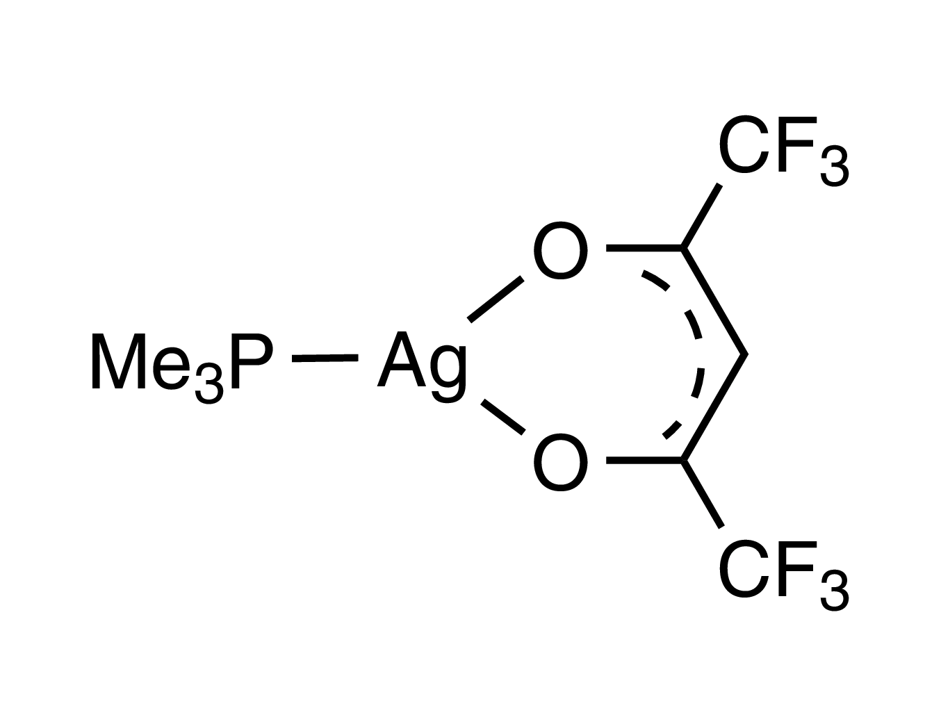 Trimethylphosphine(hexafluoroacetylacetonato)silver(I), 99% (99.9%-Ag)