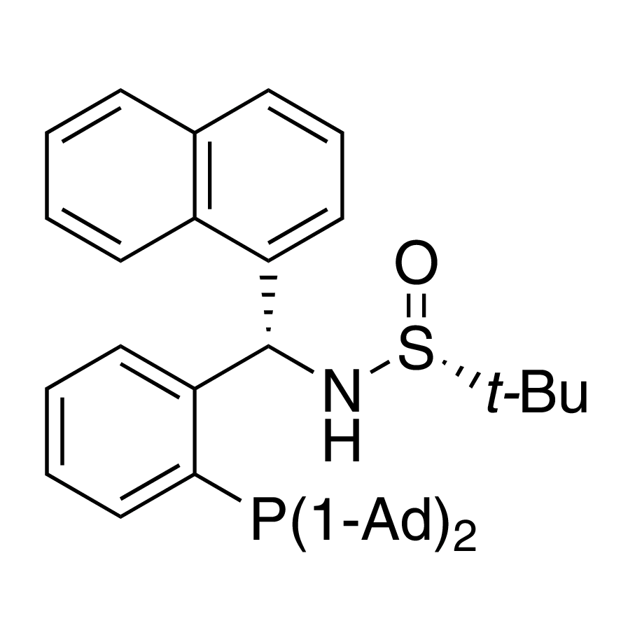 [S(R)]-N-[(S)-[2-(Diadamantanphosphino)phenyl]-1-naphthalenylmethyl]-2-methyl-2-propanesulfinamide, 95%
