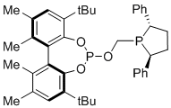 (11aS)-1,2,10,11-Tetramethyl-4,8-bis(t-butyl)-6-[[(2S,5S)-(2,5-diphenyl-1-phospholanyl) methoxy]-dibenzo[d,f][1,3,2]dioxaphosphepin] SaxS,S-BOBPHOS