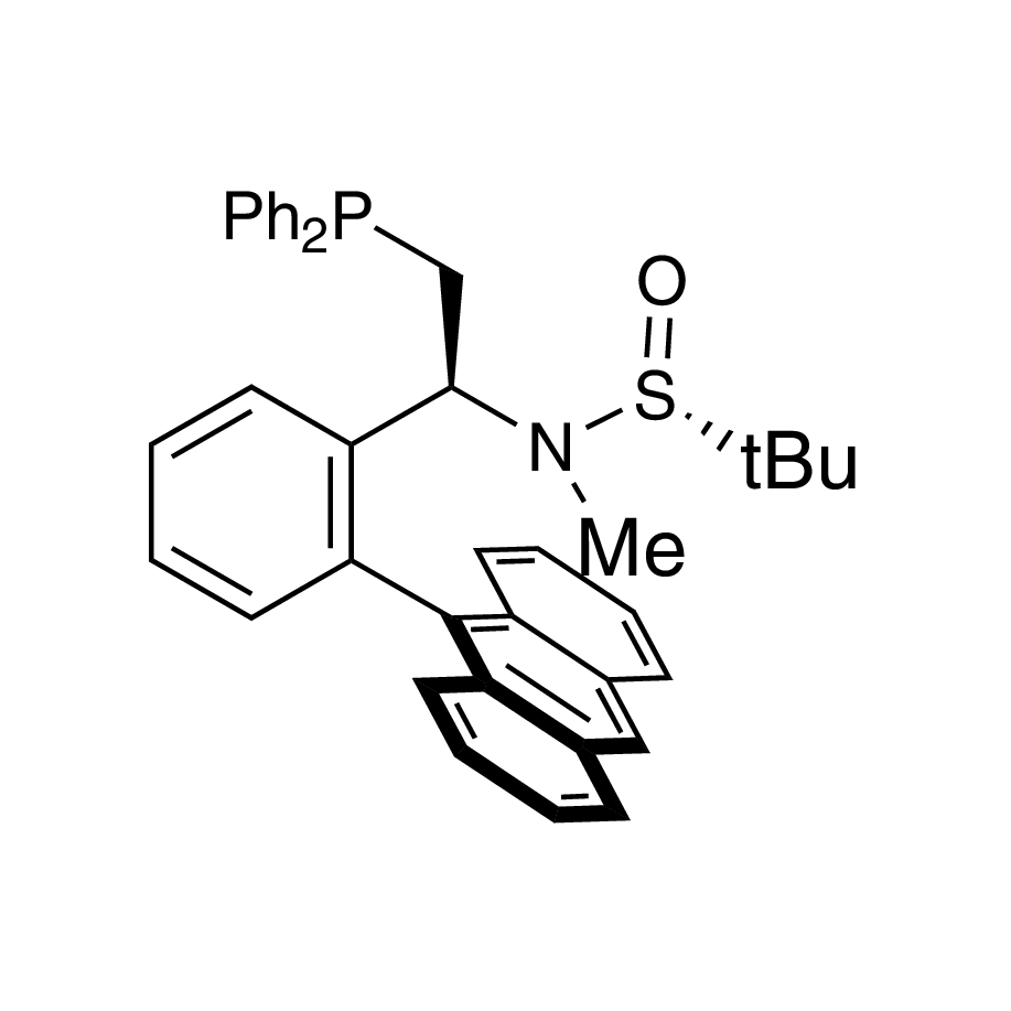 [S(R)]-N-[(1S)-1-[2-(9-Anthracenyl)phenyl]-2-(diphenylphosphino)ethyl]-N,2-dimethyl-2-propanesulfinamide, 95%