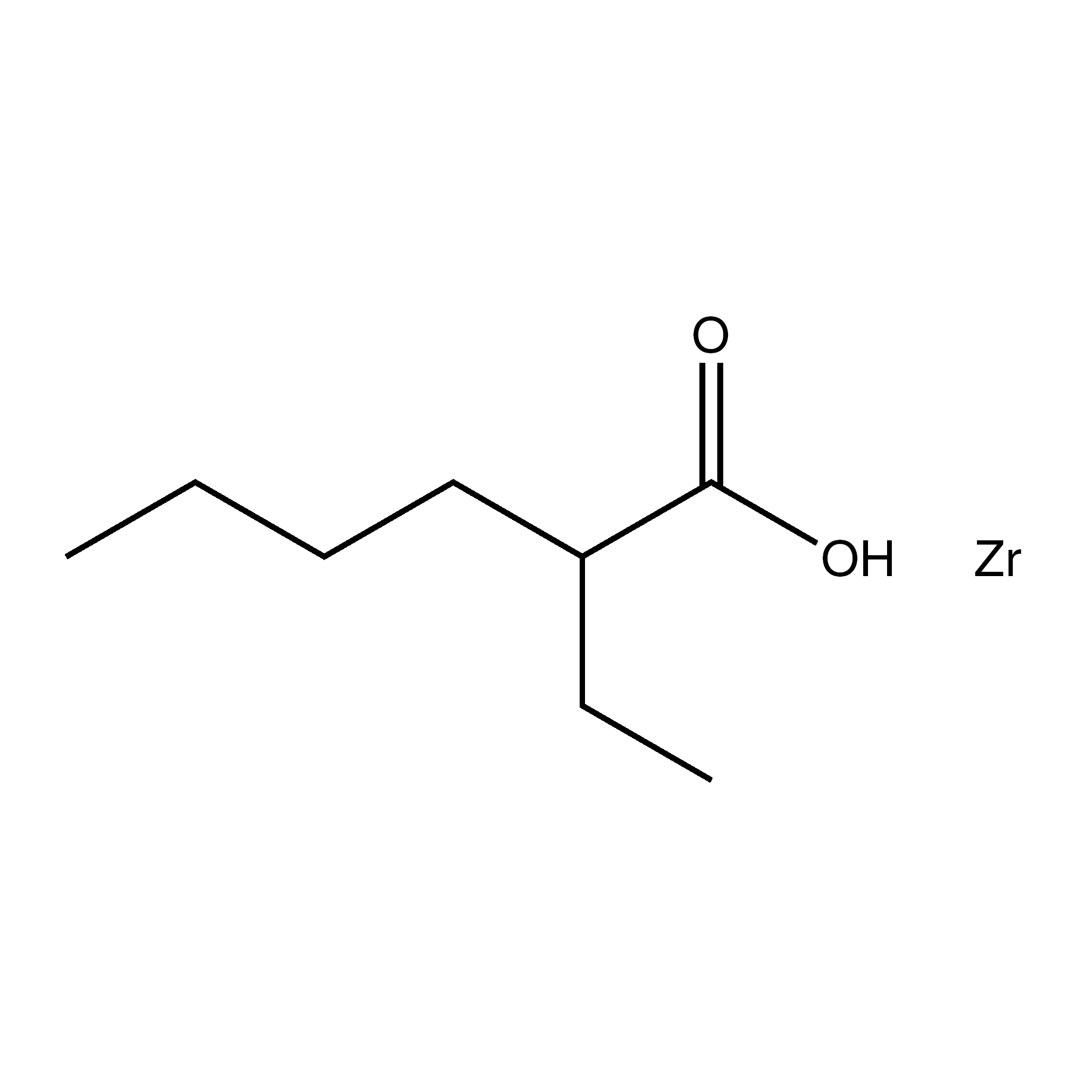 Zirconyl 2-ethylhexanoate in mineral spirits (~6% Zr)