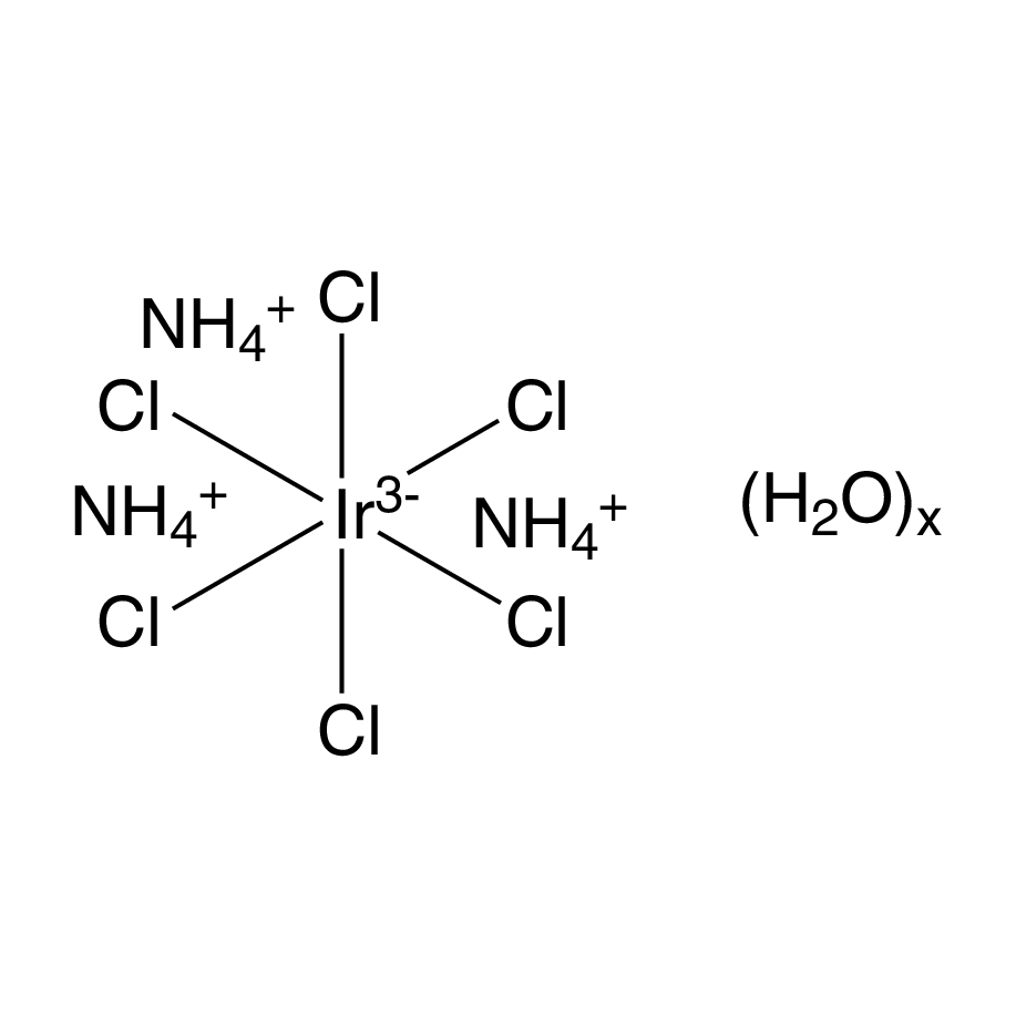 Ammonium hexachloroiridate(III) hydrate (~39% Ir)