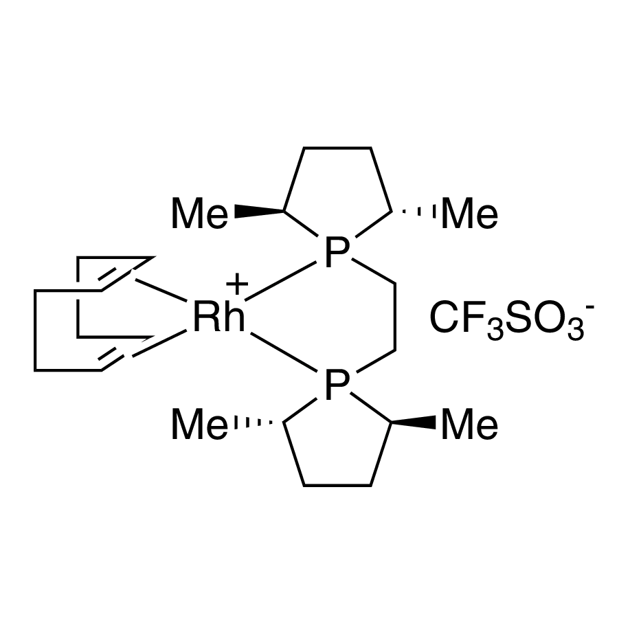1,2-Bis((2S,5S)-2,5-dimethylphospholano)ethane(cyclooctadiene)rhodium(I) trifluoromethanesulfonate