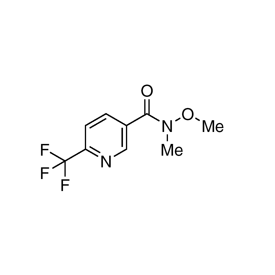N-Methoxy-N-methyl-6-(trifluoromethyl)nicotinamide, 95%
