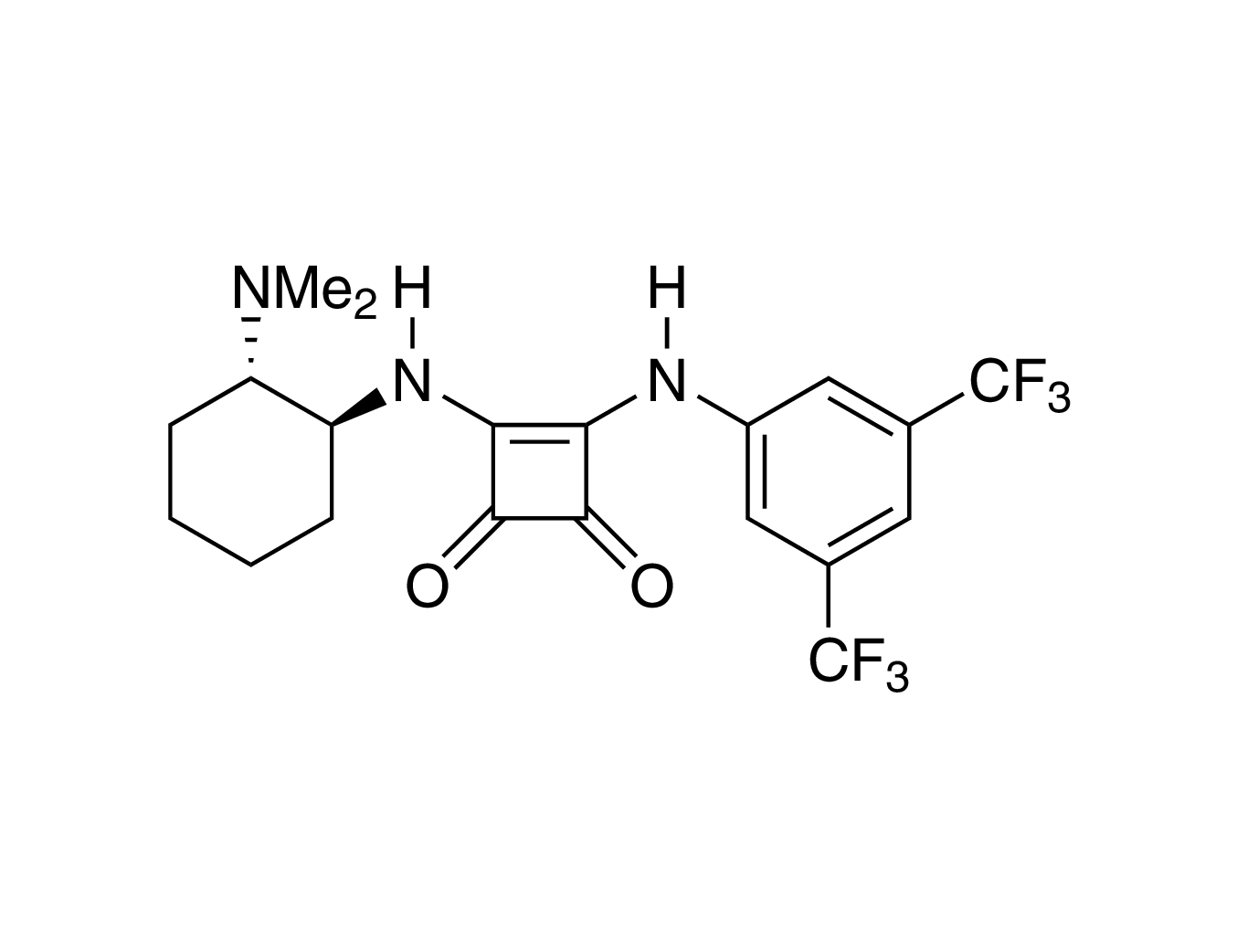 3-[[3,5-Bis(trifluoromethyl)phenyl]amino]-4-[[(1S,2S)-2-(dimethylamino)cyclohexyl]amino]-3-cyclobutene-1,2-dione, 95%, (99% ee)