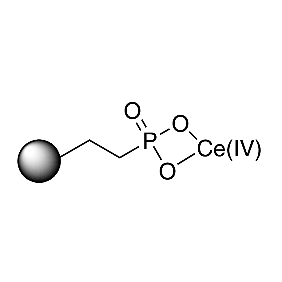 Cerium(IV) ethyl/butyl phosphonate Silica (PhosphonicS POCe)