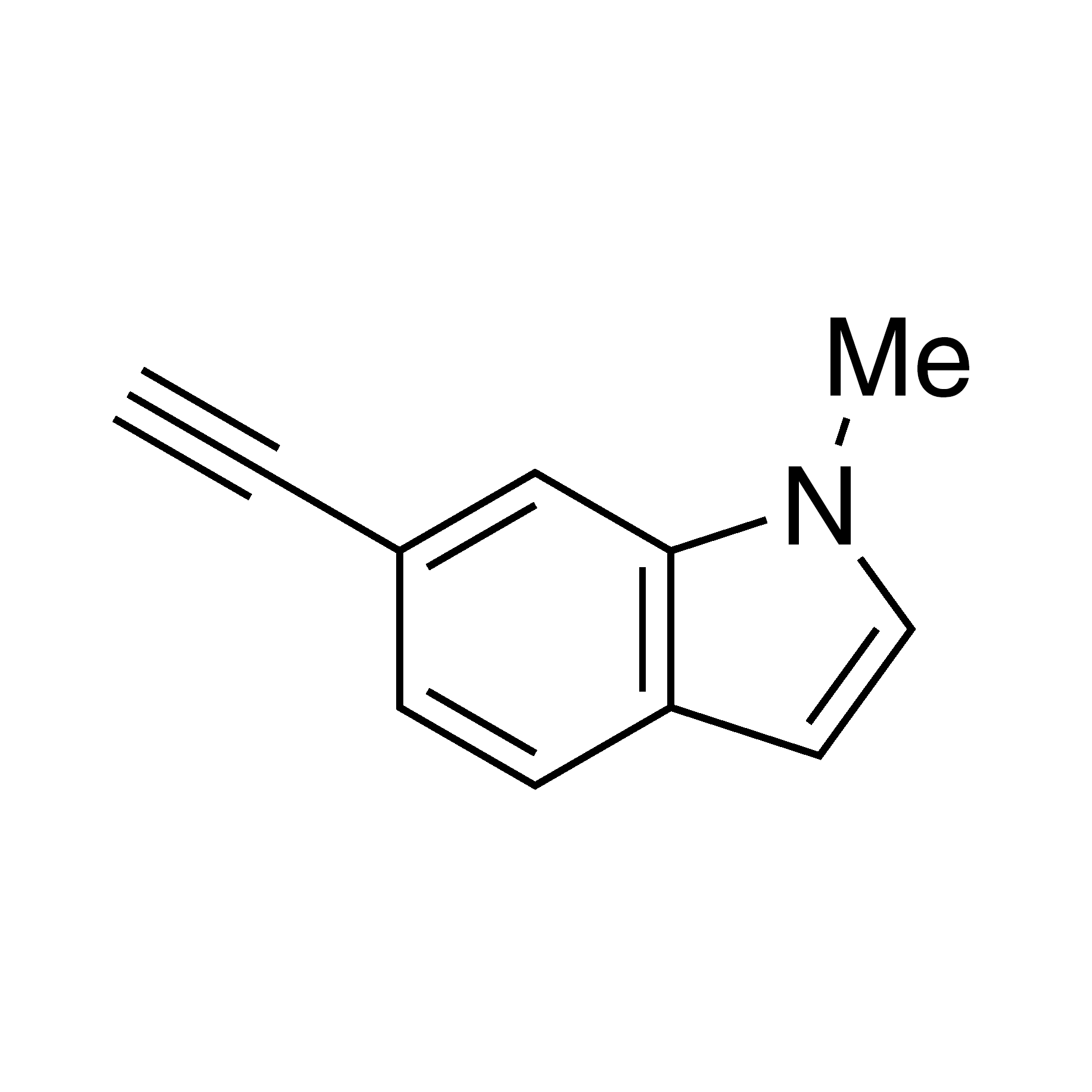 6-Ethynyl-1-methyl-1H-indole, 95%