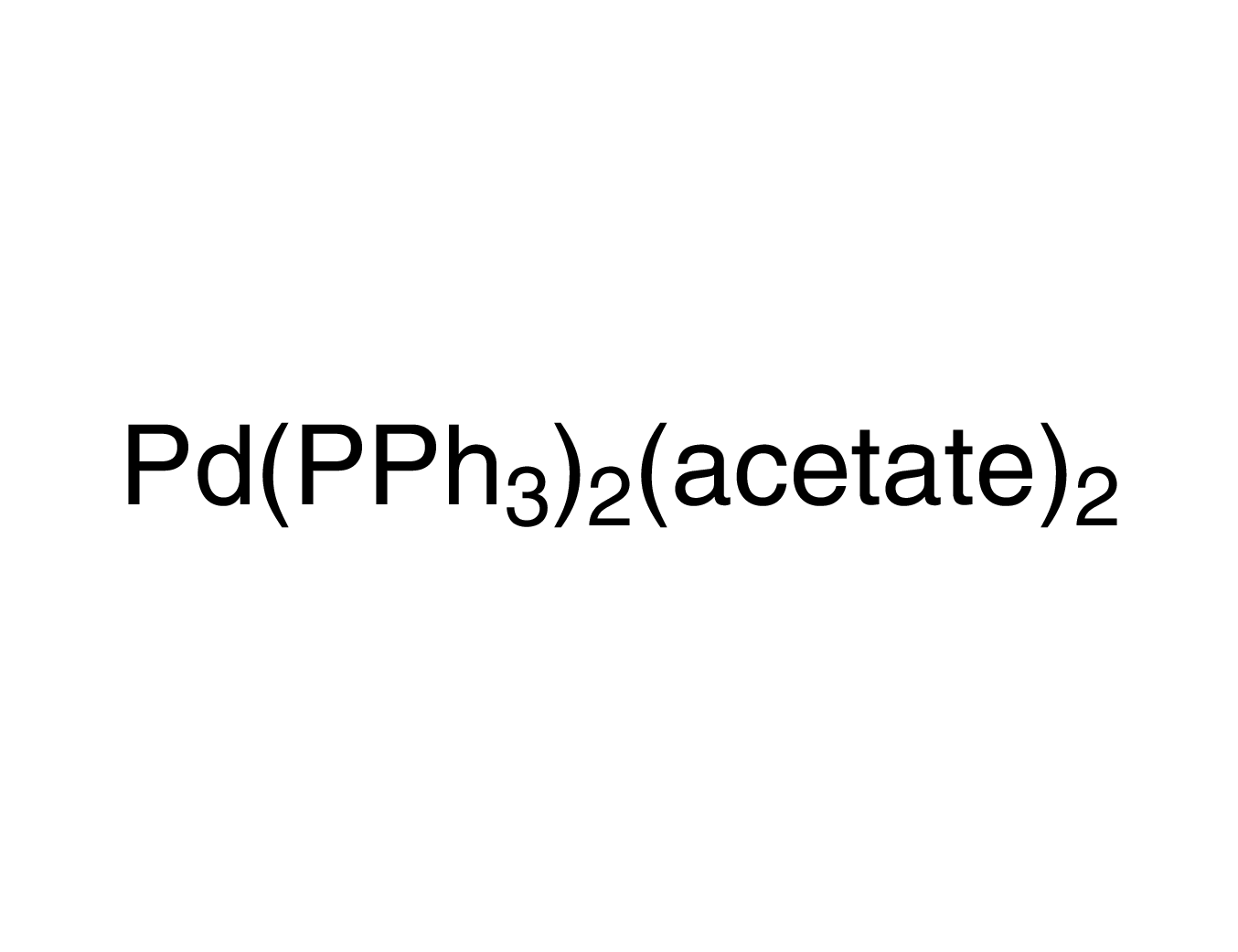 Diacetatobis(triphenylphosphine)palladium(II), 99%