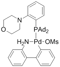Methanesulfonato{N-[2-(di-1-adamantylphosphino)phenyl]morpholine}(2'-amino-1,1'-biphenyl-2-yl)palladium(II) dichloromethane adduct,  min. 98%  [Mor-Dalphos Palladacycle Gen. 3]