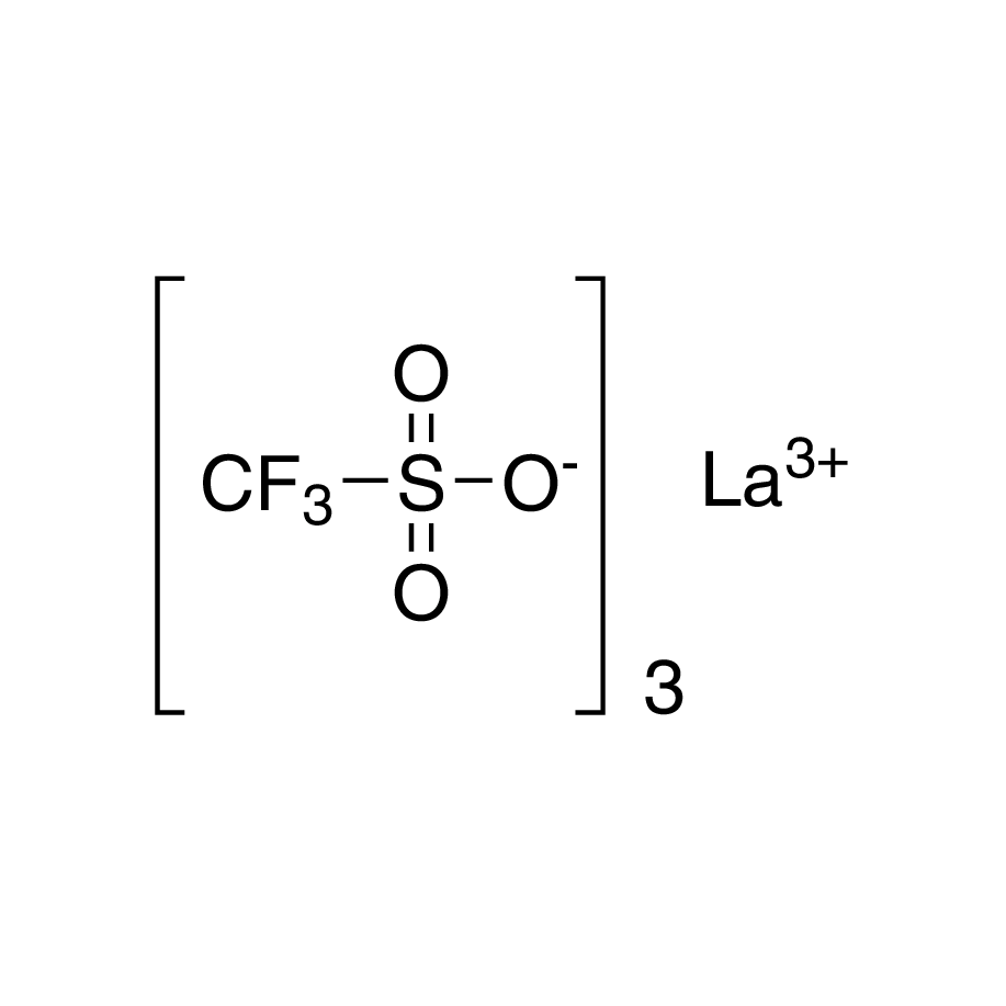 Lanthanum(III) trifluoromethanesulfonate, min. 97% (Lanthanum triflate)