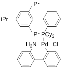 Chloro(2-dicyclohexylphosphino-2',4',6'-tri-i-propyl-1,1'-biphenyl)(2'-amino-1,1'-biphenyl-2-yl) palladium(II), min. 98% [XPhos Palladacycle Gen. 2]