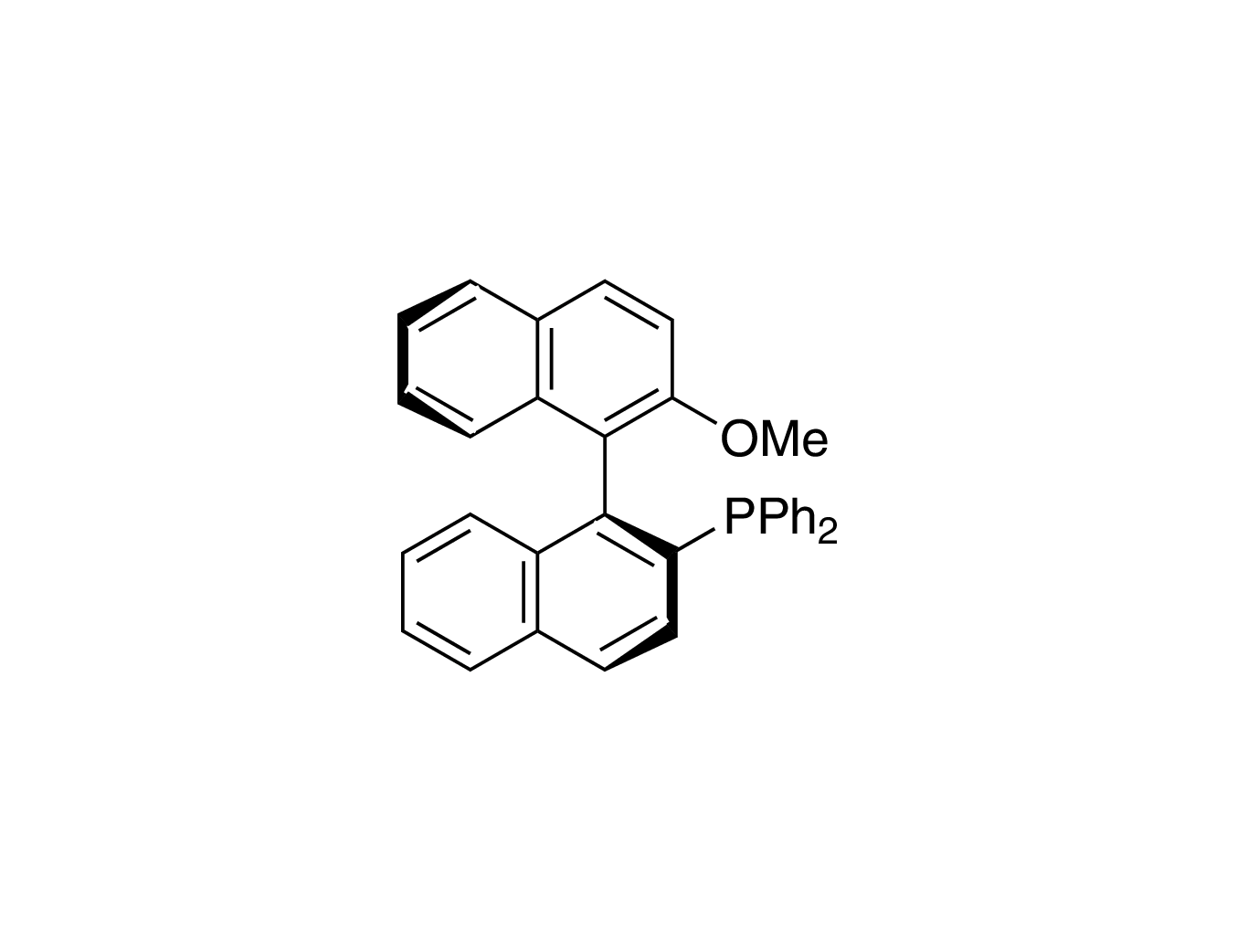 (S)-(-)-2-(Diphenylphosphino)-2'-methoxy-1,1'-binaphthyl, 99% (S)-MOP