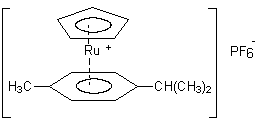Cyclopentadienyl(p-cymene)ruthenium(II) hexafluorophosphate, min. 98%