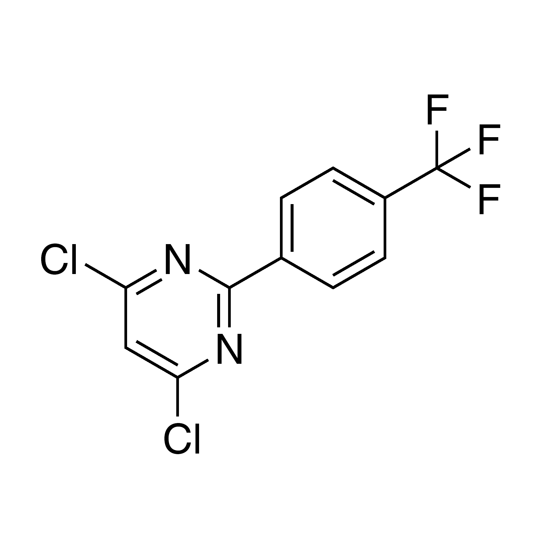4,6-Dichloro-2-(4-(trifluoromethyl)phenyl)pyrimidine, 95%