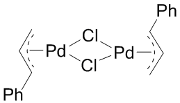 Di-μ-chlorobis[(1,2,3-≈)-1-phenyl-2-propenyl]dipalladium(II), 98%