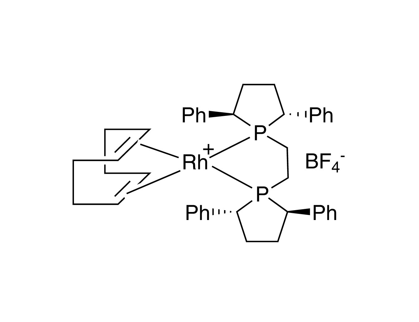 (-)-1,2-Bis((2R,5R)-2,5-diphenyl­phospholano)ethane(1,5-cyclo­octadiene)rhodium(I) tetrafluoroborate, min. 98% (R,R)-Ph-BPE-Rh