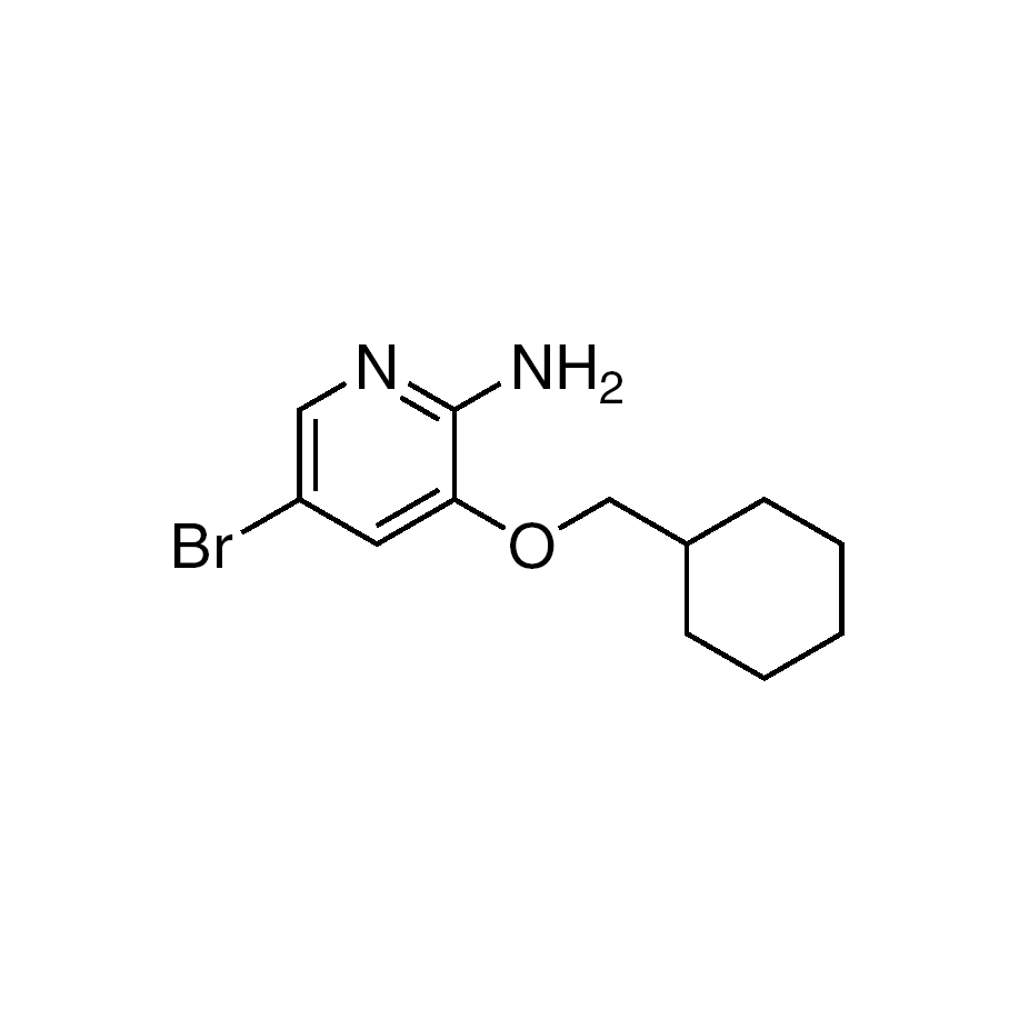 5-Bromo-3-cyclohexylmethoxy-pyridin-2-ylamine, 95%