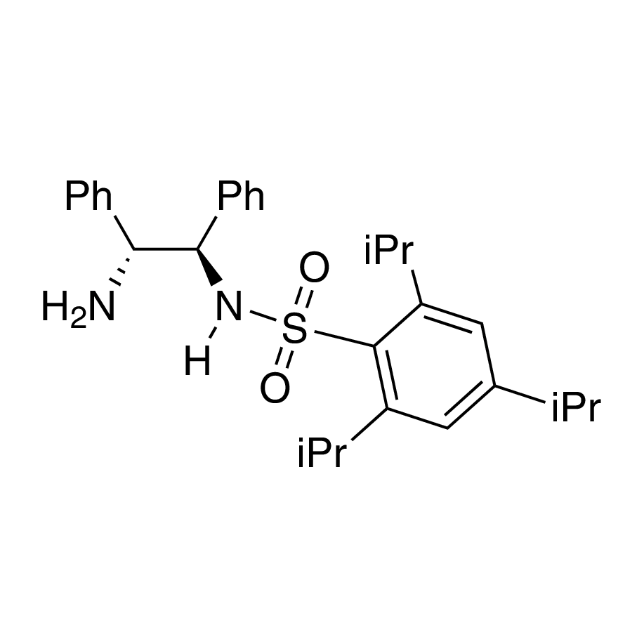 N-[(1R,2R)-2-Amino-1,2-diphenyl)ethyl]-2,4,6-tris(1-methylethyl)benzenesulfonamide, 98% (R,R)-TipsDPEN