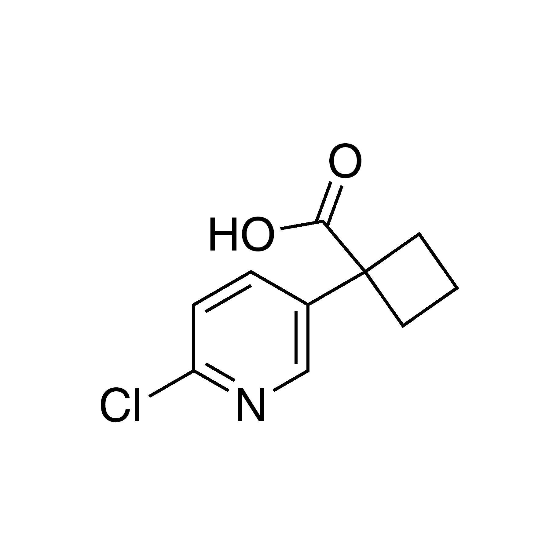 1-(6-Chloropyridin-3-yl)cyclobutanecarboxylic acid, 95%