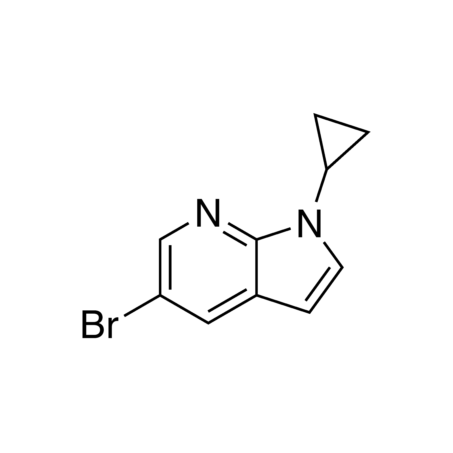 5-Bromo-1-cyclopropyl-1H-pyrrolo[2,3-b]pyridine, 95%