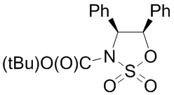 (4S,5R)-4,5-Diphenyl-1,2,3-oxathiazolidine-2,2-dioxide-3-carboxylic acid t-butyl ester, min. 97%