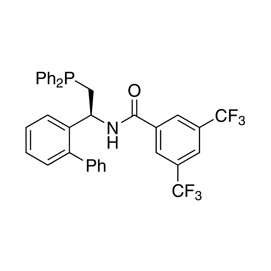 N-[(1S)-1-[1,1'-Biphenyl]-2-yl-2-(diphenylphosphino)ethyl]-3,5-bis(trifluoromethyl)-benzamide, 95%