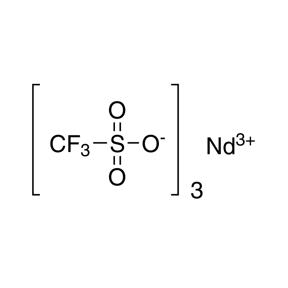 Neodymium(III) trifluoromethanesulfonate, min. 98% (Neodymium triflate)