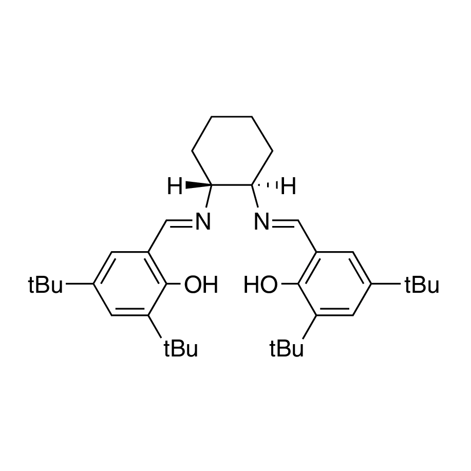 (1R,2R)-(-)-1,2-Cyclo­hexanediamino-N,N'-bis(3,5-di-t-butyl­salicylidene), 98% (R,R)-Jacobsen Ligand