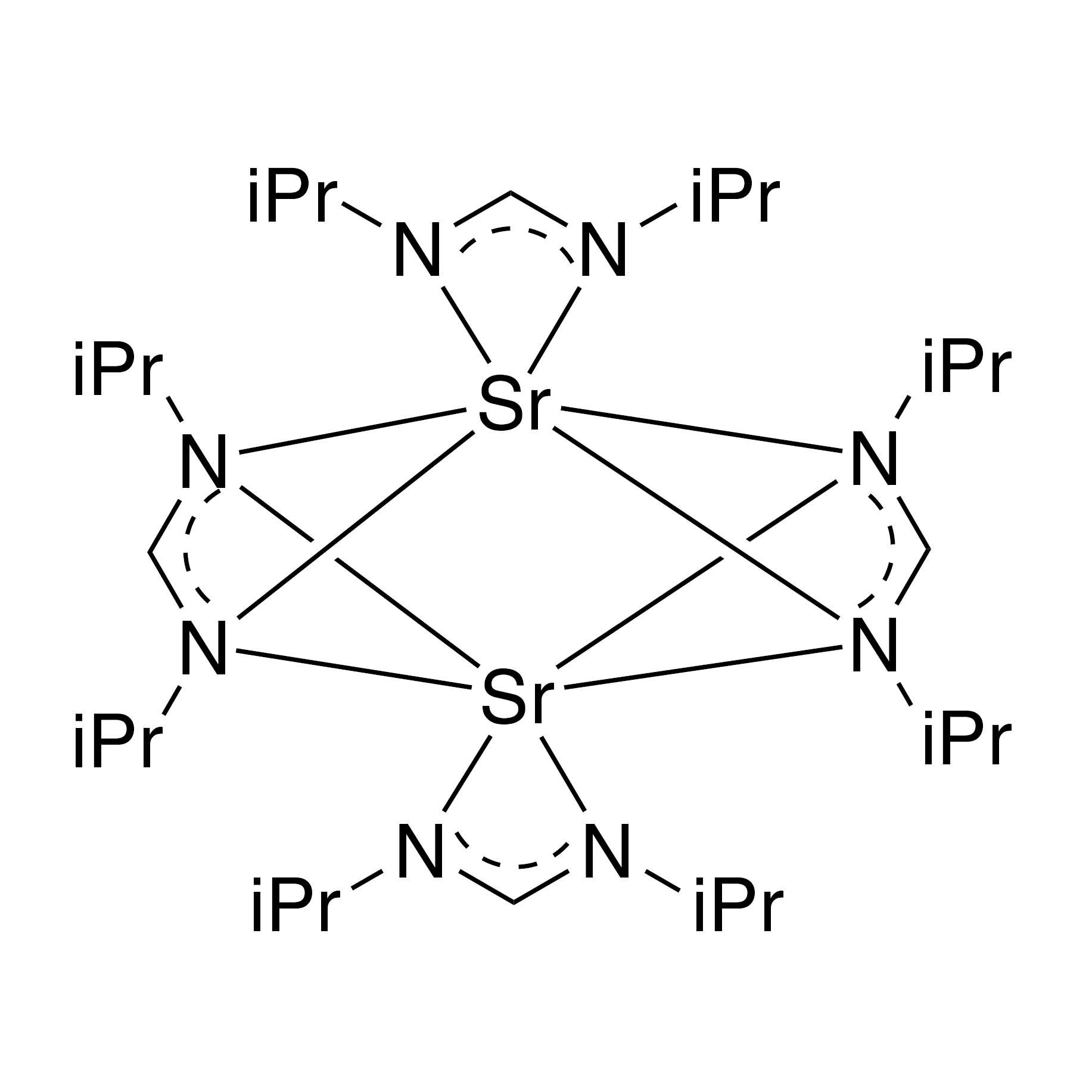 Bis(N,N'-di-i-propylformamidinato)strontium dimer, Sr-FMD
