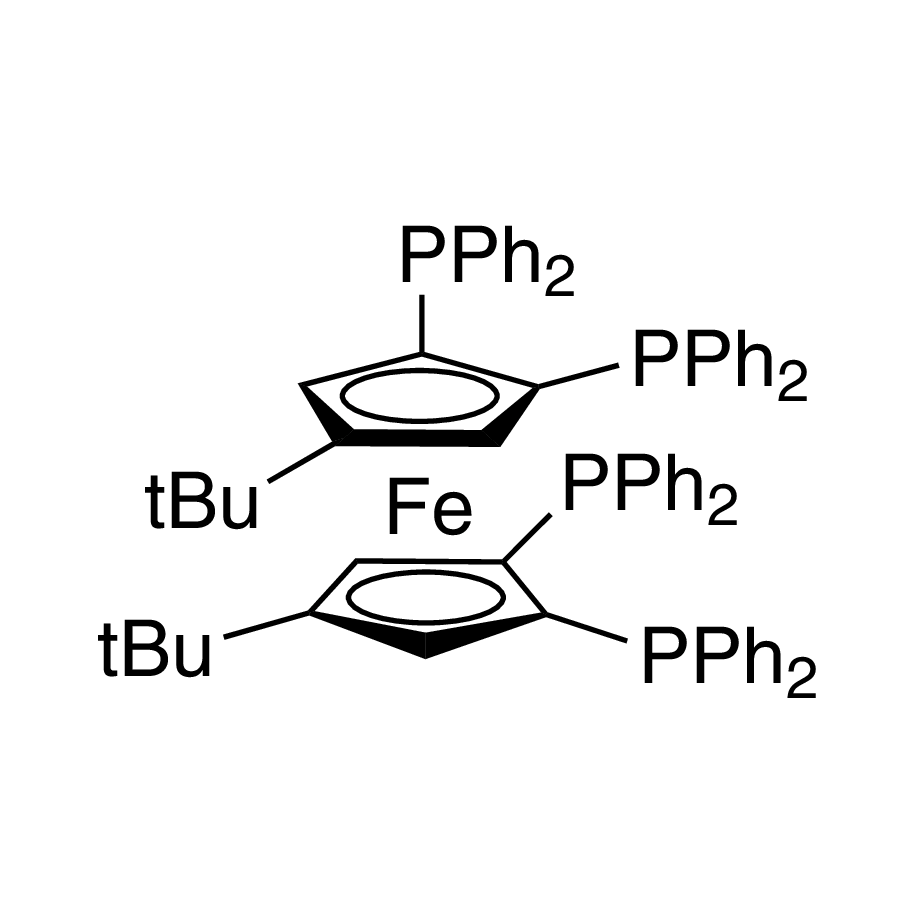 4,4'-Bis(t-butyl)-1,1',2,2'-tetrakis(diphenylphosphino)ferrocene, 98% HiersoPHOS-5