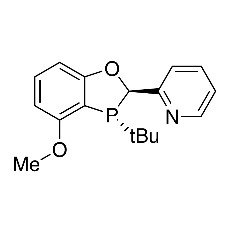 2-((2R,3R)-3-(tert-Butyl)-4-methoxy-2,3-dihydrobenzo[d][1,3]oxaphosphol-2-yl)pyridine, 97% (>99% ee)