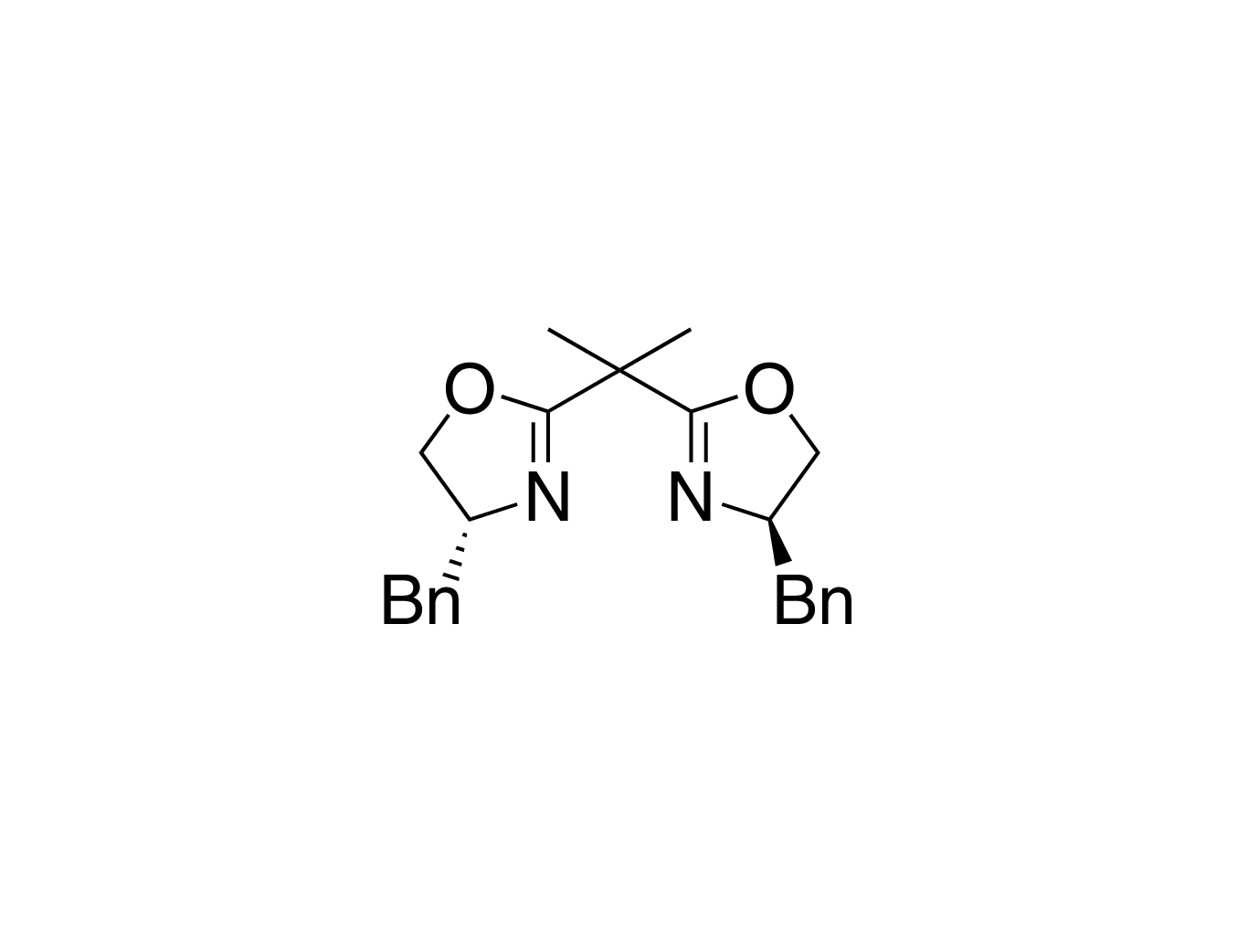 2,2-Bis[(4R)-4-benzyl-2-oxazolin-2-yl]propane, 98%, (99% ee)