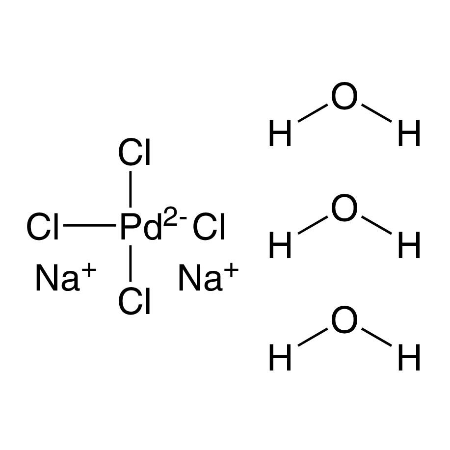 Sodium tetrachloropalladate(II) trihydrate, 99%