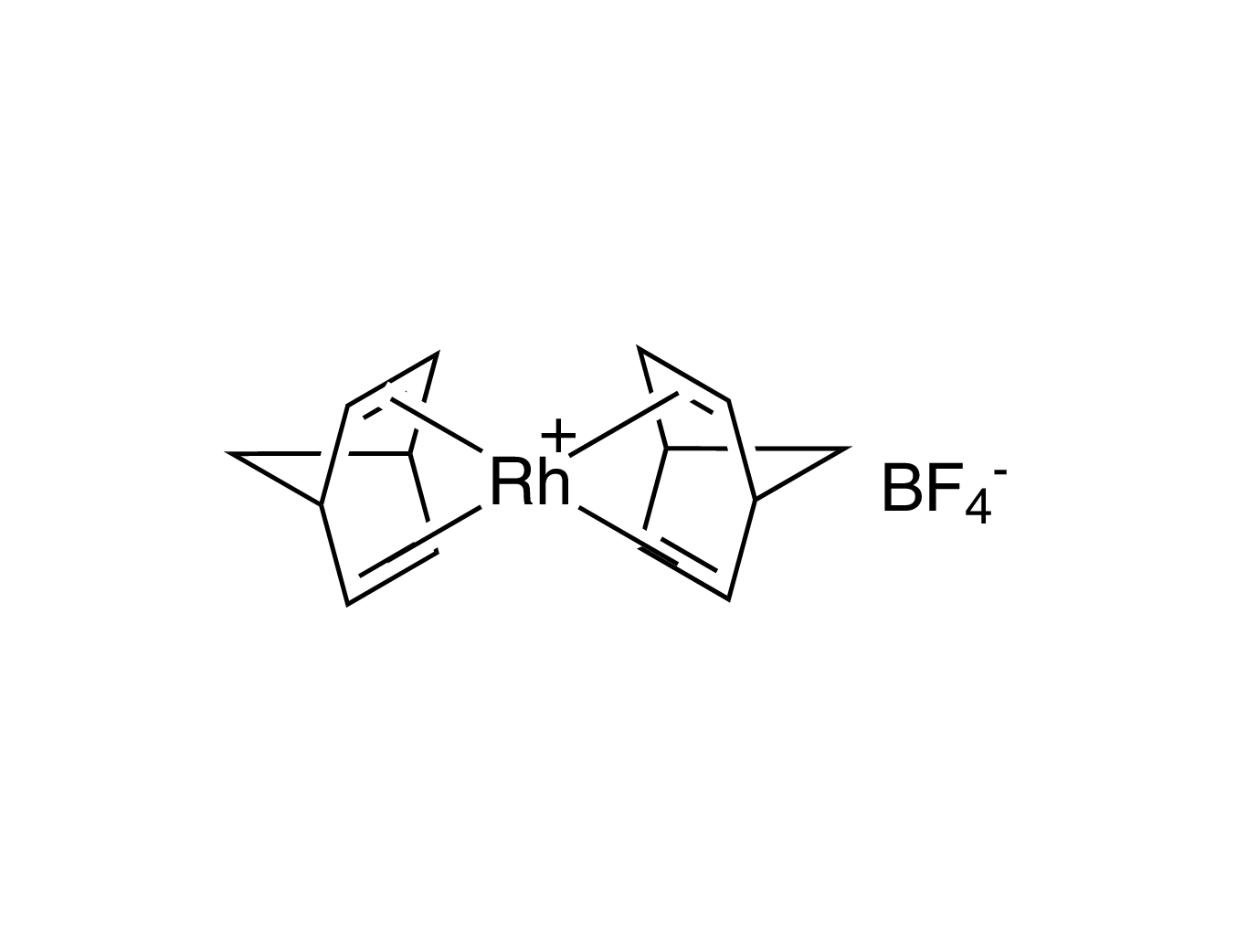 Bis(norbornadiene)rhodium(I) tetrafluoro­borate, min. 96%