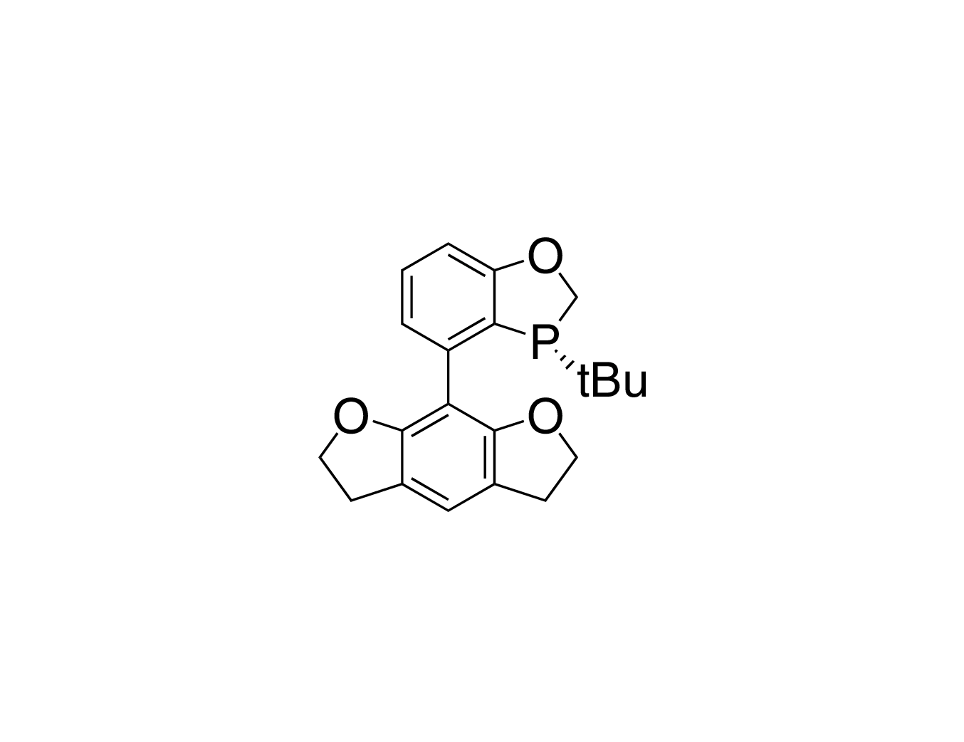 (R)-3-(tert-Butyl)-4-(2,3,5,6-tetrahydrobenzo[1,2-b:5,4-b']difuran-8-yl)-2,3-dihydrobenzo[d][1,3]oxaphosphole, 97% (>99% ee)