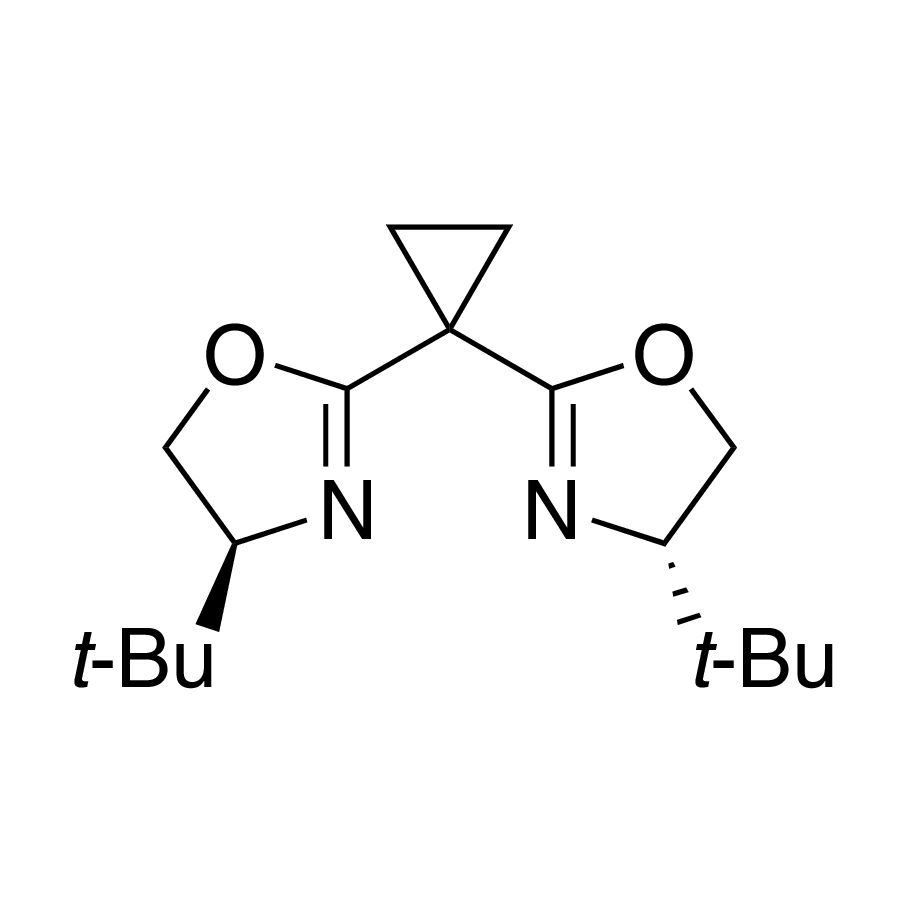 (4S,4'S)-2,2'-Cyclopropylidenebis[4-tert-butyl-4,5-dihydrooxazole], 95%