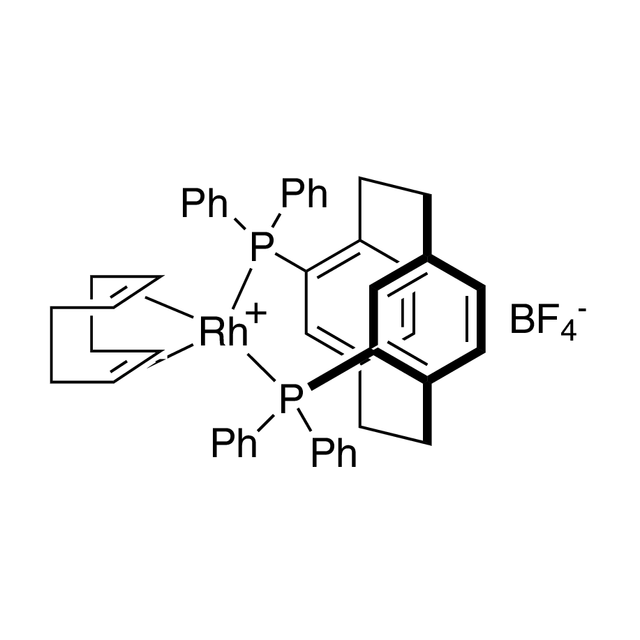 (R)-(-)-4,12-Bis(diphenylphosphino)[2.2]paracyclophane(1,5-cyclooctadiene)rhodium(I) tetrafluoroborate, min. 97%