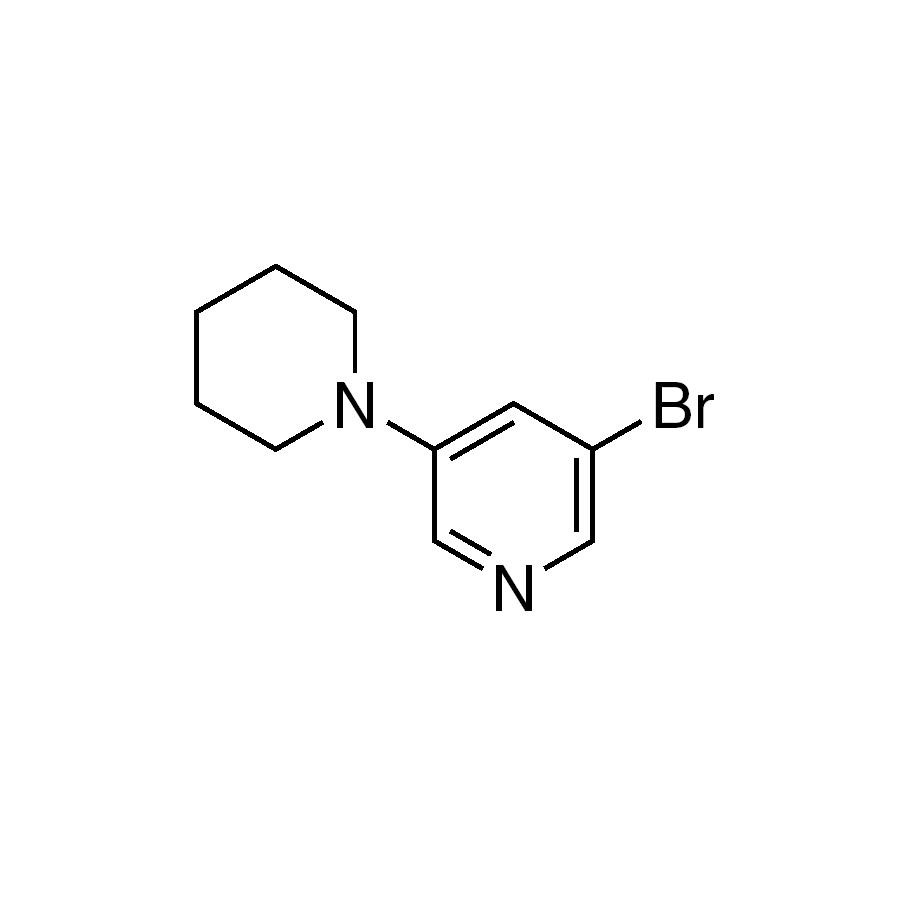 3-Bromo-5-(piperidin-1-yl)pyridine, 95%