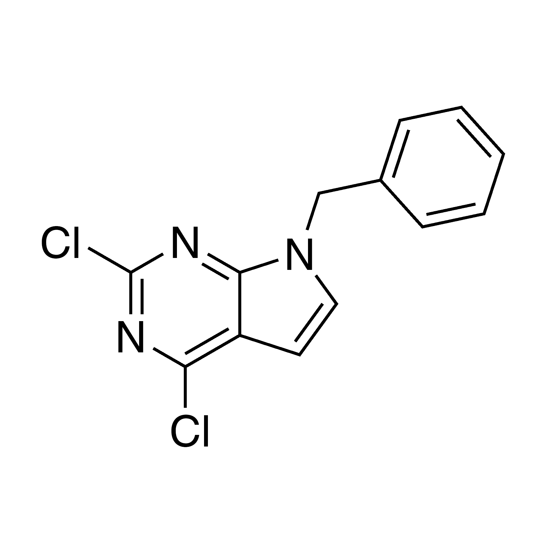 7-Benzyl-2,4-dichloro-7H-pyrrolo[2,3-d]pyrimidine, 95%