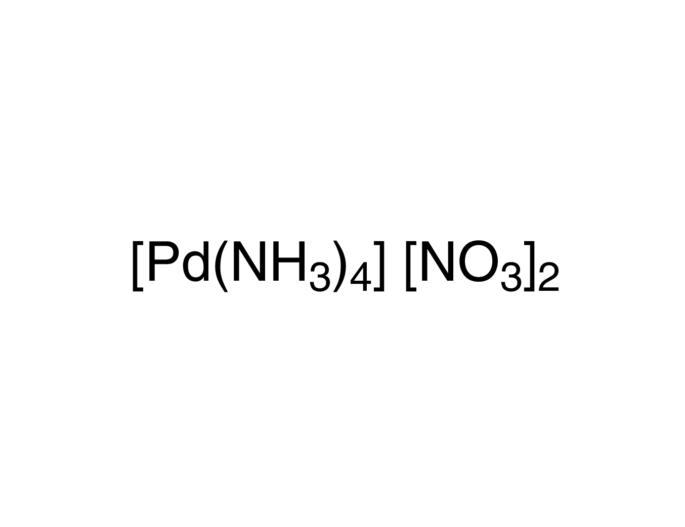 Tetraamminepalladium(II) nitrate solution (5.0 wt% as Pd)