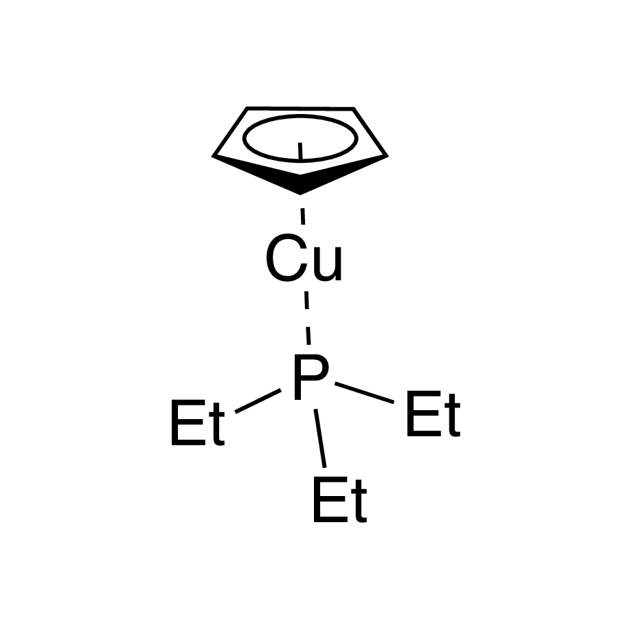 Cyclopentadienyl(triethylphosphine)copper(I), min. 98%