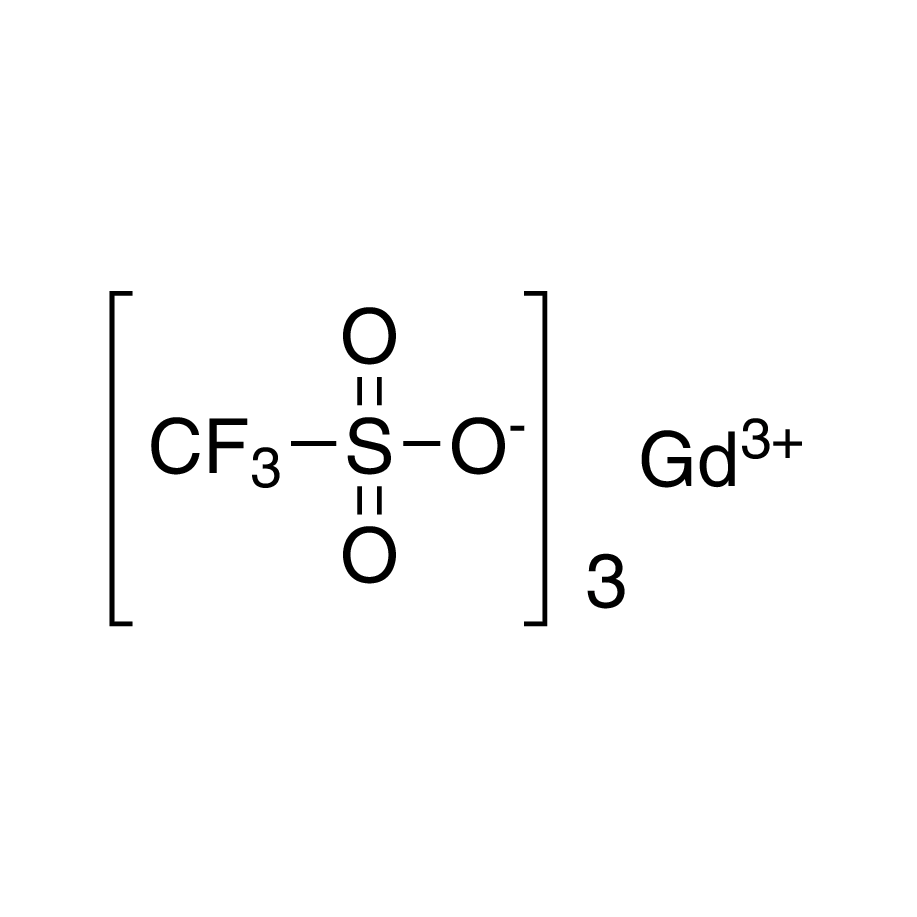 Gadolinium(III) trifluoromethanesulfonate, min. 98% (Gadolinium triflate)