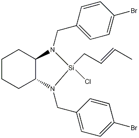 (1R,2R)-(-)-[N,N'-Bis(4-bromobenzyl)-1,2-cyclohexanediamino][(2E)-2-buten-1-yl]chlorosilane, min. 98%