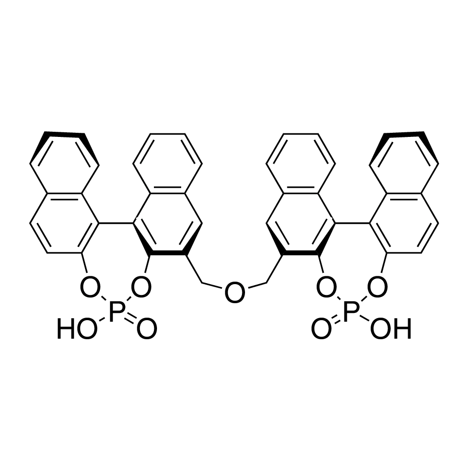 (11bR,11'bR)-2,2'-[Oxybis(methylene)]bis[4-hydroxy-4,4'-dioxide-dinaphtho[2,1-d:1',2'-f][1,3,2]dioxaphosphepin], 98% (99% ee)