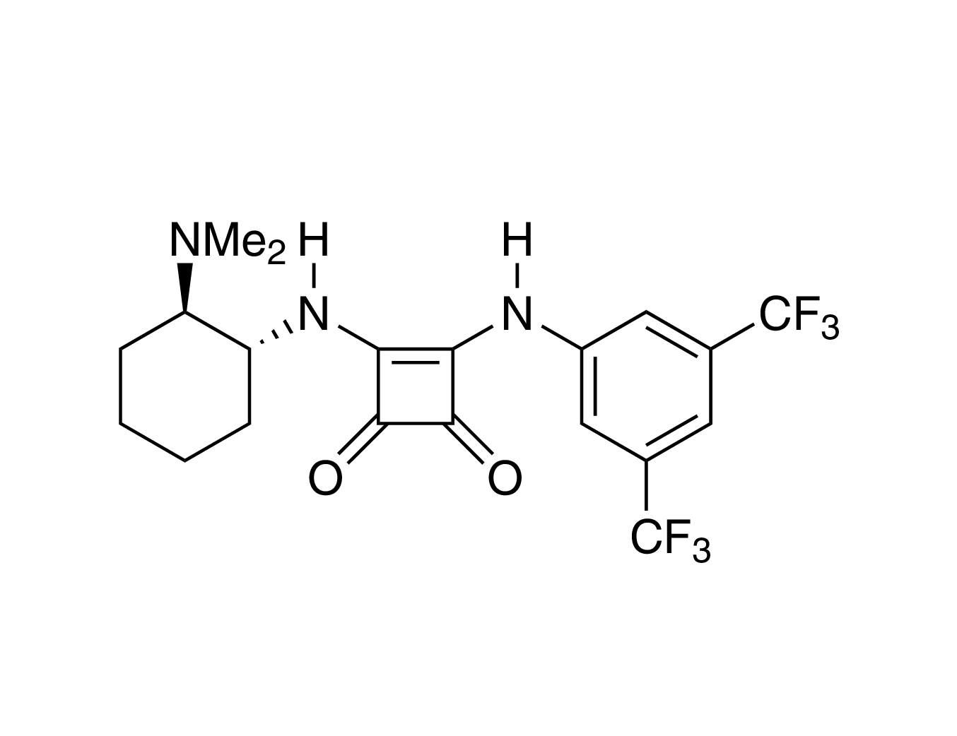 3-[[3,5-Bis(trifluoromethyl)phenyl]amino]-4-[[(1R,2R)-2-(dimethylamino)cyclohexyl]amino]-3-cyclobutene-1,2-dione, 98%, (99% ee)